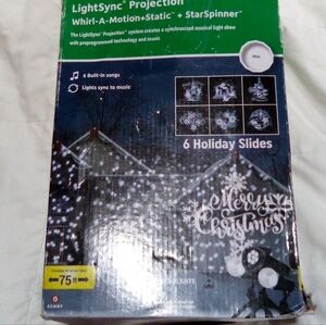 Projection Whirl-A-Motion StarSpinner - White